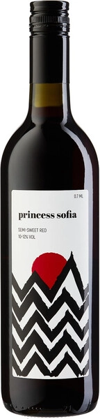 Вино Princess Sofia Red Semi-Sweet, 0.7 л