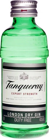 Джин "Tanqueray" London Dry Gin, 50 мл