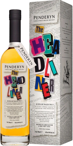 Виски Penderyn, The Headliner, gift box, 0.7 л