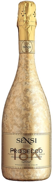 Игристое вино Sensi, 18К Prosecco Brut DOC