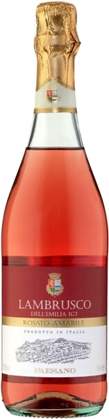 Игристое вино Paesano Lambrusco Rosato Amabile, Emilia IGT