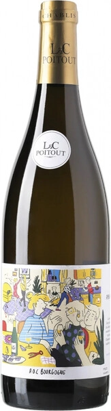 Вино L&C Poitout, Bourgogne Blanc AOC, 2022