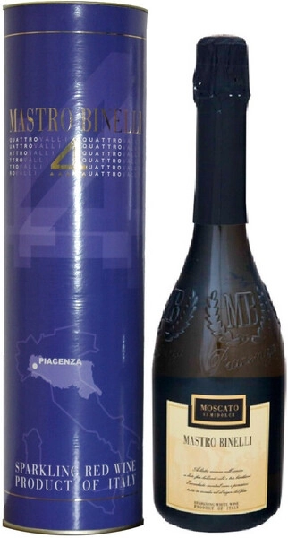 Игристое вино Mastro Binelli Moscato, in tube