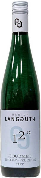 Вино Ulrich Langguth, 12° Gourmet Riesling Fruchtig, 2022