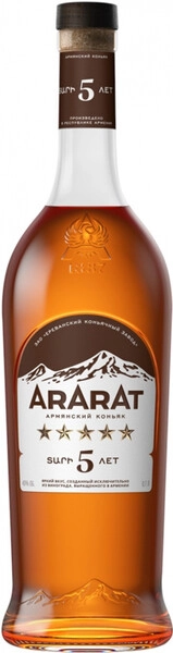 Коньяк "Арарат" 5 звезд, 0.7 л