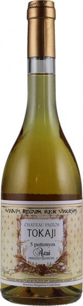 Вино Chateau Pajzos, Aszu 5 Puttonyos, 2016, 0.5 л