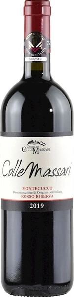 Вино Castello ColleMassari, ColleMassari, Montecucco Rosso Riserva DOC, 2019