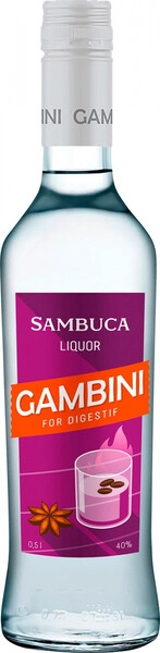 Ликер KVKZ, Gambini Sambuca, 0.5 л