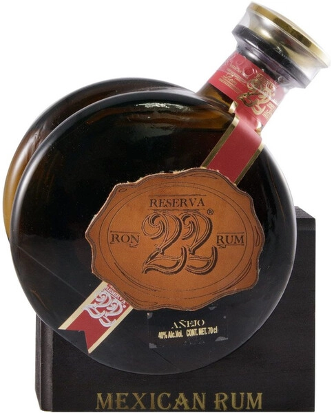 Ром El Ron Prohibido, Reserva 22, wooden box, 0.7 л