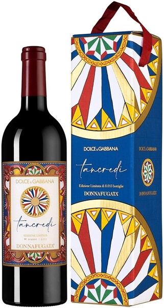 Вино Tancredi, Contessa Entellina DOC, 2018, gift box Dolce and Gabbana