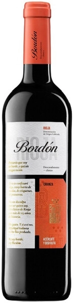 Вино Bodegas Franco-Espanolas, Bordon Crianza, Rioja DOCa, 2019