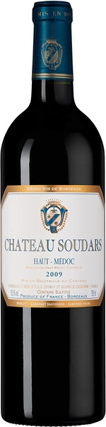Вино Chateau Soudars, Haut-Medoc AOC, 2009