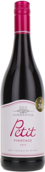 Вино Ken Forrester, "Petit" Pinotage, Stellenbosch WO, 2023