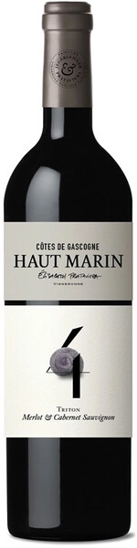 Вино Haut Marin, Triton Merlot-Cabernet Sauvignon, Cotes de Gascogne IGP