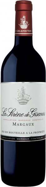 Вино La Sirene de Giscours, Margaux AOC, 2017