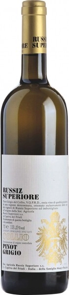 Вино Russiz Superiore, Collio Pinot Grigio DOC, 2023