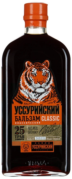 Ликер Уссурийский Бальзам, 0.5 л
