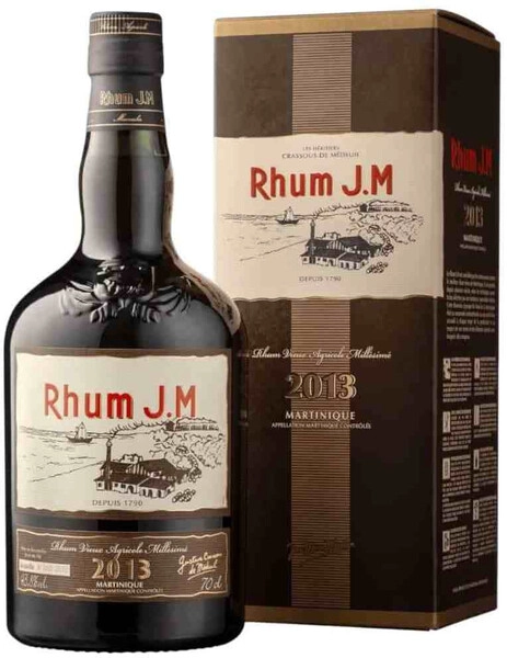 Ром "Rhum J.M" Millesime, Martinique AOC, 2013, gift box, 0.7 л
