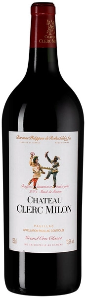 Вино Chateau Clerc Milon, Grand Cru Classe Pauillac AOC, 2020, 1.5 л