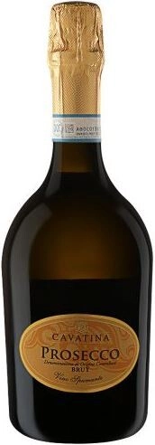 Игристое вино Cavatina Prosecco DOC Brut, bottle Atmosphere