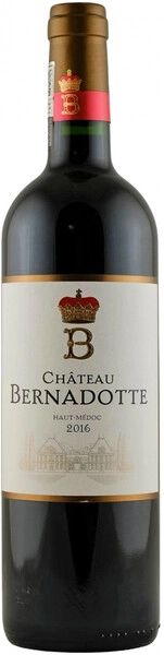 Вино Chateau Bernadotte, Haut-Medoc AOC Cru Bourgeois, 2016