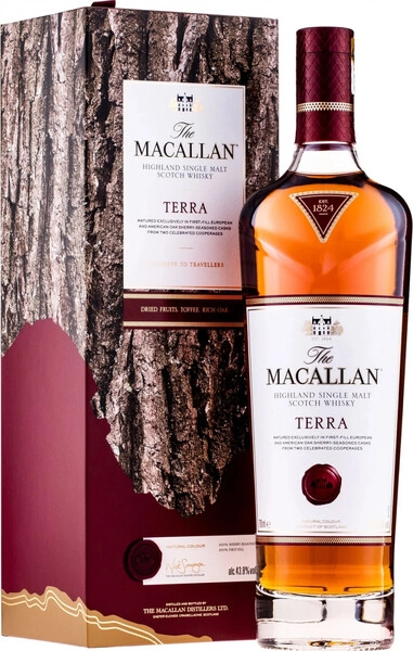 Виски Macallan, Terra, gift box, 0.7 л