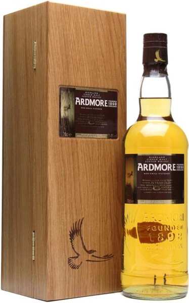 Виски Ardmore Single Malt 25 Years Old, wooden box, 0.7 л