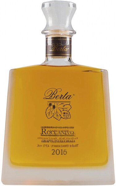 Граппа Berta, Roccanivo, 2016, 0.7 л