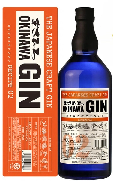 Джин Masahiro, Okinawa Recipe 02, gift box, 0.7 л