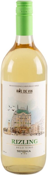 Вино Rue de Vin Rizling, 1 л