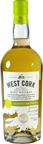 Виски "West Cork" Small Batch Calvados Cask Finished, 0.7 л