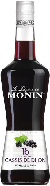Ликер Monin, Creme de Cassis de Dijon, 0.7 л