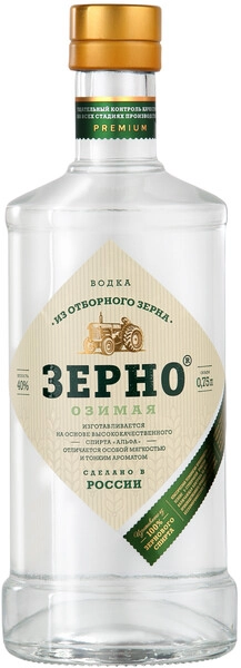 Водка Зерно Озимая, 0.7 л