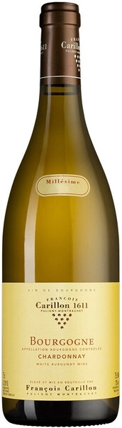 Вино Francois Carillon, Bourgogne AOC Chardonnay, 2018