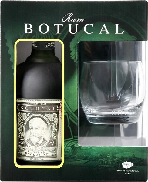 Ром Botucal Reserva Exclusiva, gift box & glass, 0.7 л