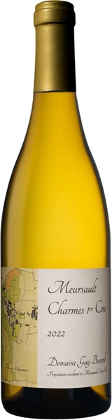 Вино Domaine Guy Bocard, Meursault-Charmes 1er Cru AOC, 2022