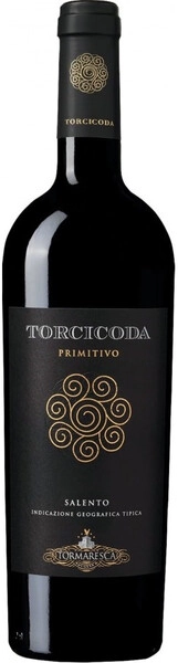 Вино Torcicoda Primitivo, Salento IGT, 2022