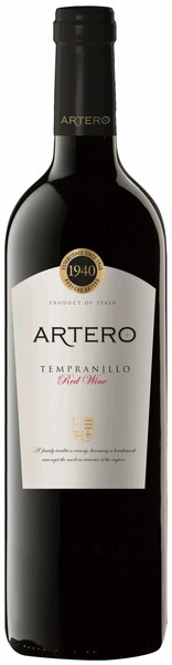 Вино Artero Tempranillo, La Mancha DO