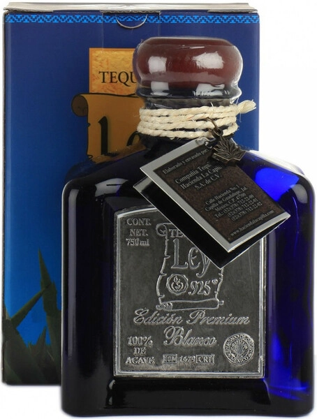 Текила Ley 925 Blanco, gift box, 0.75 л