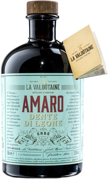 Ликер La Valdotaine Dente di Leone Amaro valle d'Aosta, 0.7 л