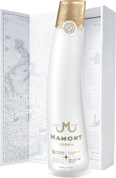 Водка Mamont, gift box, 0.7 л