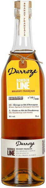 Бренди Darroze, Borderline Finish Chardonnay, 0.7 л