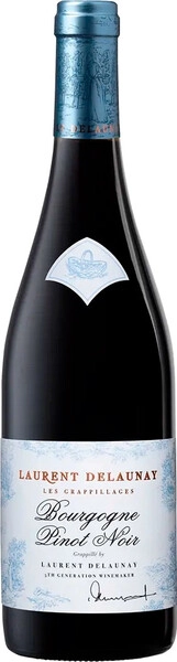 Вино Laurent Delaunay, Les Grappillages Bourgogne Pinot Noir AOC, 2023