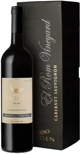 Вино Golan Heights, Yarden Cabernet Sauvignon El Rom Vineyard, 2020, gift box