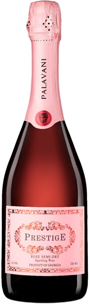 Игристое вино Palavani, Prestige Rose Semi-Dry