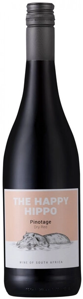 Вино The Happy Hippo Pinotage, 2021
