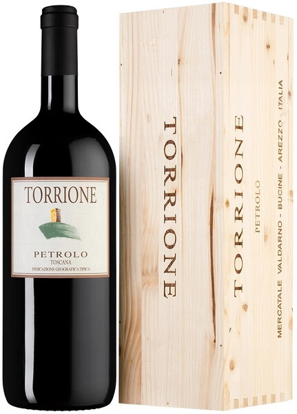 Вино Torrione, Val d'Arno di Sopra DOC, 2020, wooden box, 1.5 л