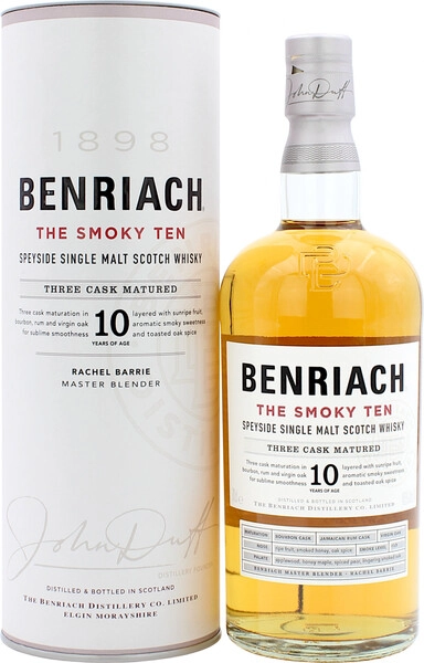 Виски Benriach The Smoky Ten, in tube, 0.7 л