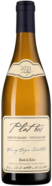 Вино David & Nadia, "Plat'bos" Chenin Blanc, Swartland WO, 2023