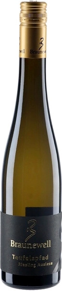Вино Braunewell, Teufelspfad Riesling Auslese, Rheinhessen QmP, 0.5 л